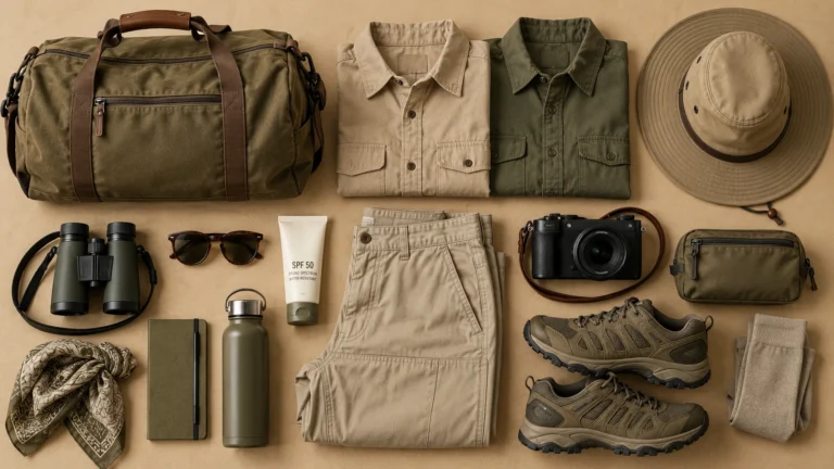 African Safari Packing List: What to Wear, Pack, and Leave Behind